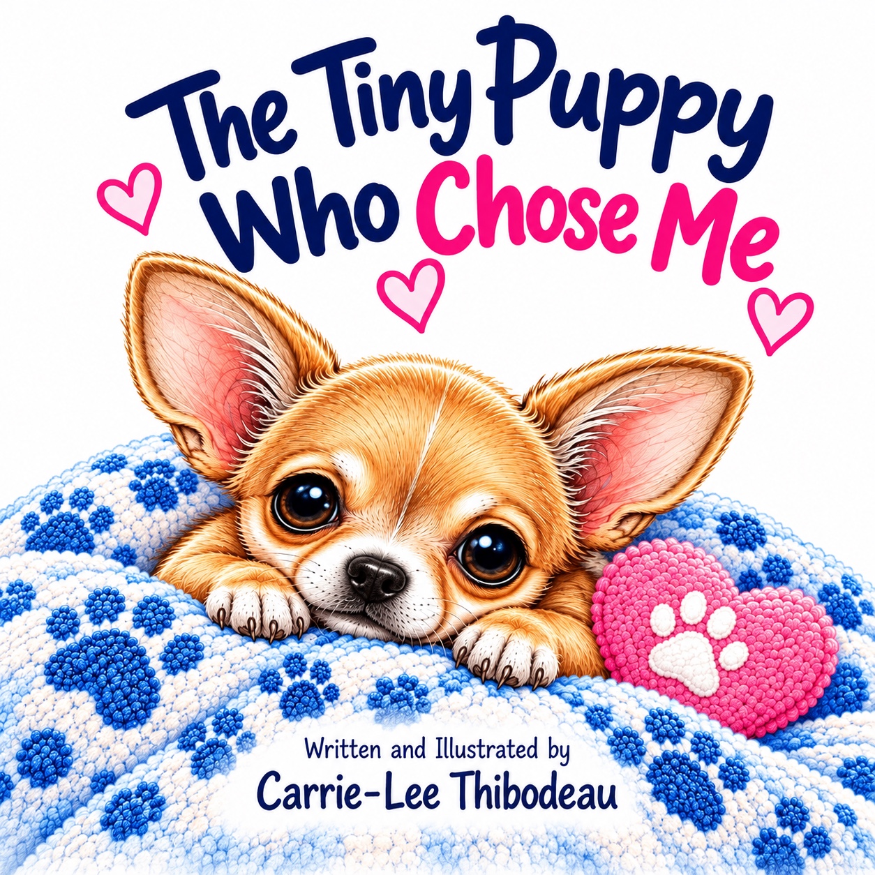 The Tiny Puppy Who Chose Me cover
